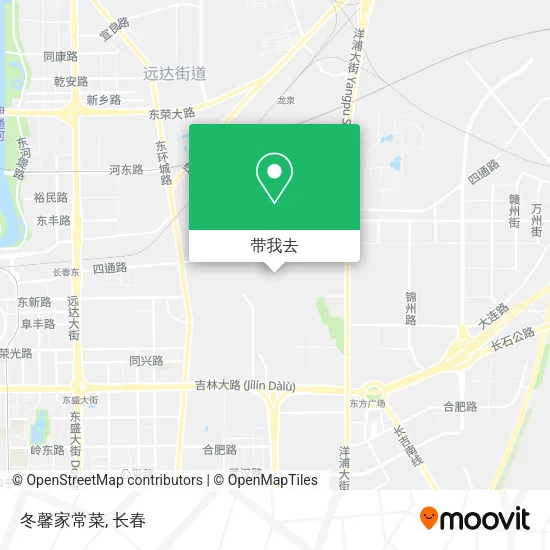 冬馨家常菜地图
