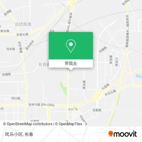 民乐小区地图