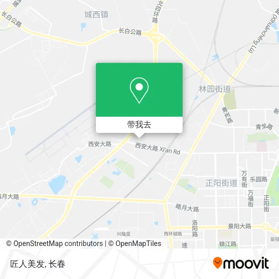 匠人美发地图