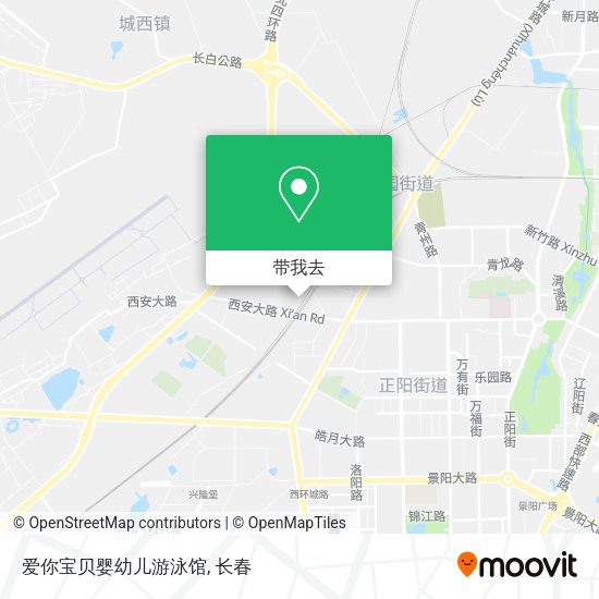 爱你宝贝婴幼儿游泳馆地图