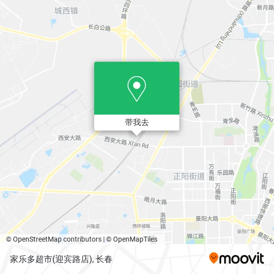 家乐多超市(迎宾路店)地图