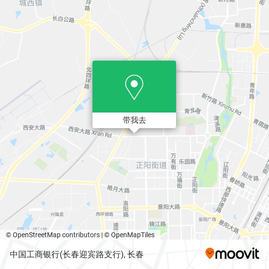 中国工商银行(长春迎宾路支行)地图
