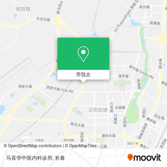 马喜华中医内科诊所地图