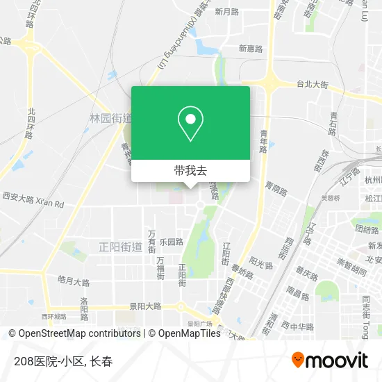 208医院-小区地图
