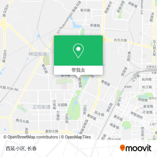 西延小区地图