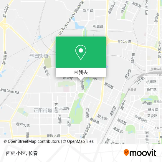 西延小区地图