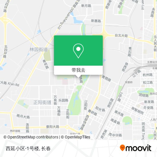 西延小区-1号楼地图
