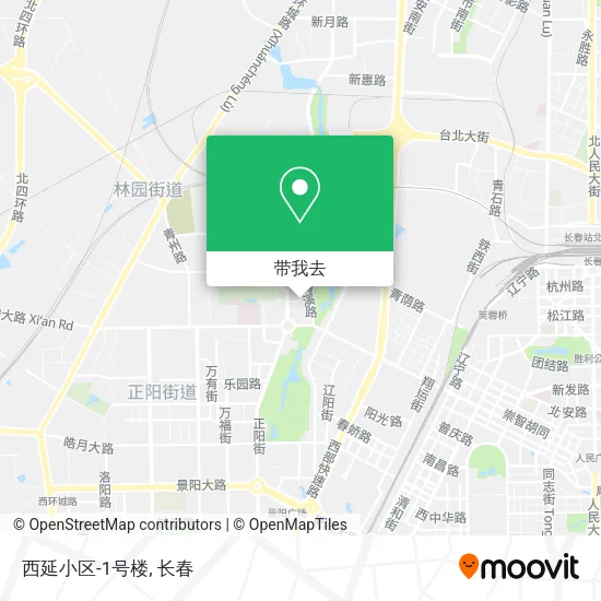 西延小区-1号楼地图