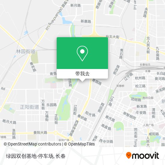 绿园双创基地-停车场地图