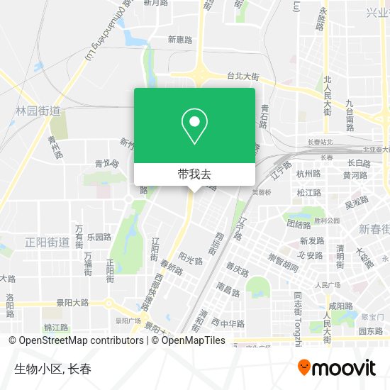 生物小区地图