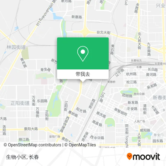 生物小区地图