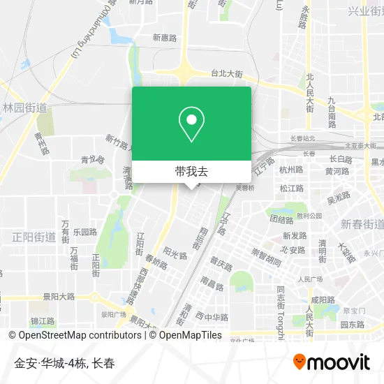 金安·华城-4栋地图