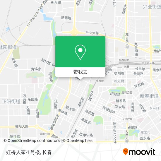 虹桥人家-1号楼地图