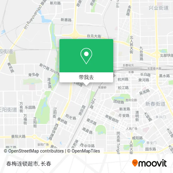 春梅连锁超市地图