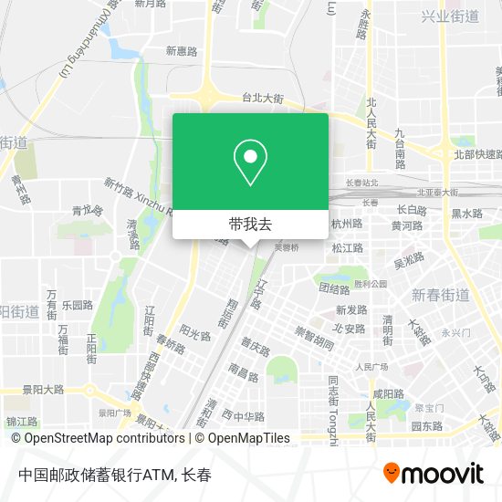中国邮政储蓄银行ATM地图