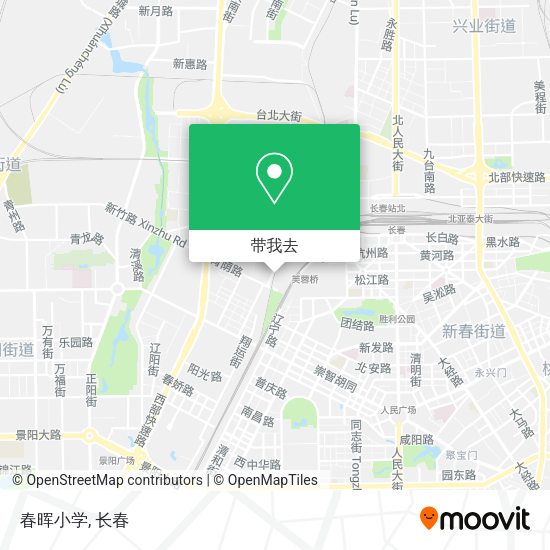 春晖小学地图