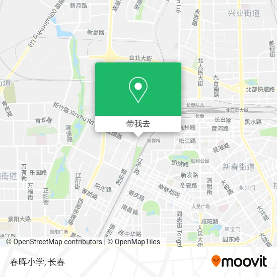 春晖小学地图