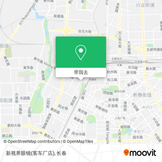 新视界眼镜(客车厂店)地图