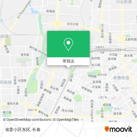 省委小区东区地图