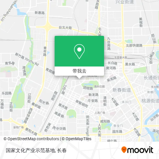 国家文化产业示范基地地图