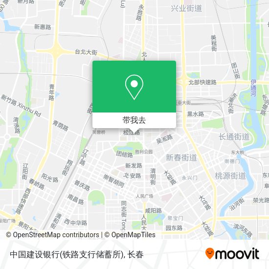 中国建设银行(铁路支行储蓄所)地图
