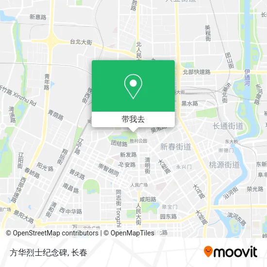 方华烈士纪念碑地图