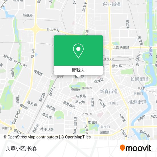 芙蓉小区地图