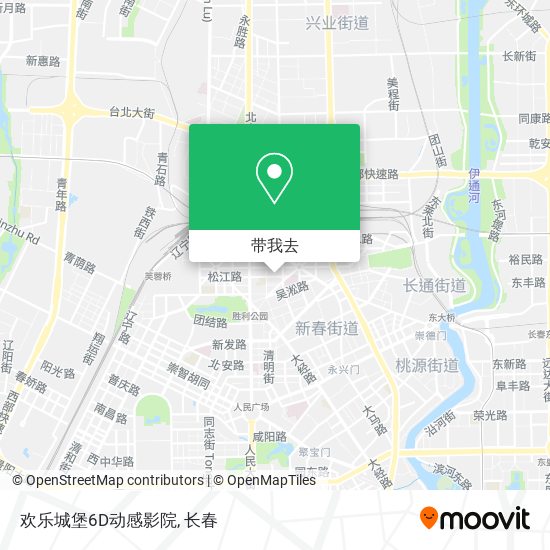 欢乐城堡6D动感影院地图