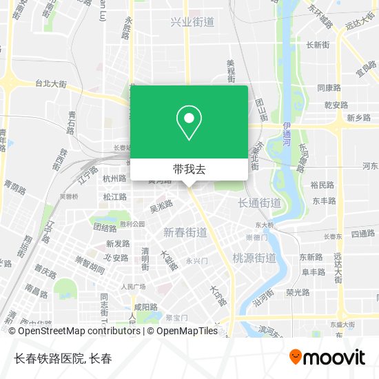 长春铁路医院地图
