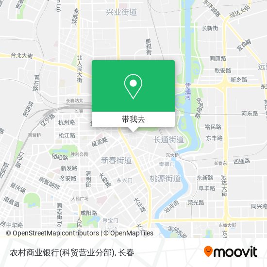 农村商业银行(科贸营业分部)地图