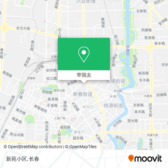 新苑小区地图