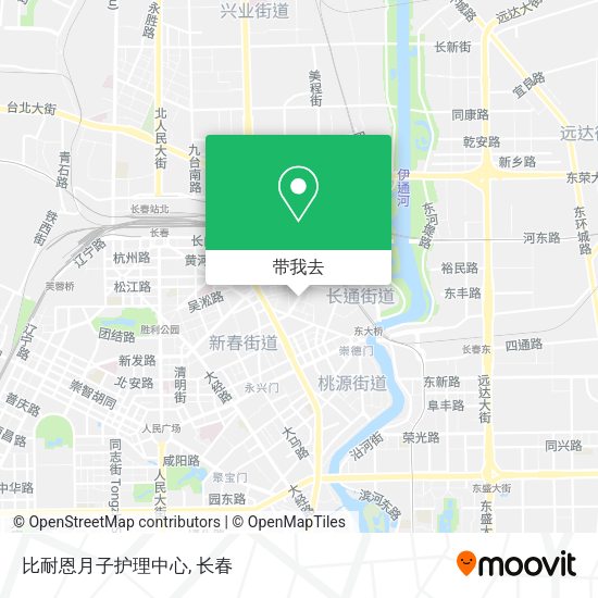 比耐恩月子护理中心地图