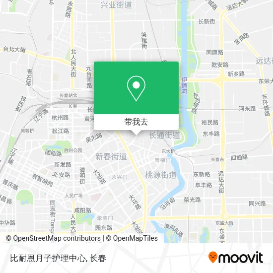 比耐恩月子护理中心地图