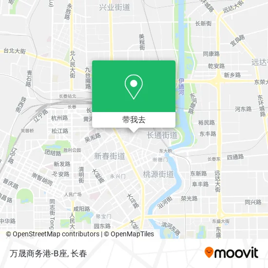 万晟商务港-B座地图