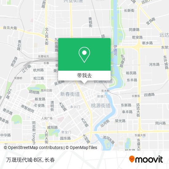 万晟现代城-B区地图