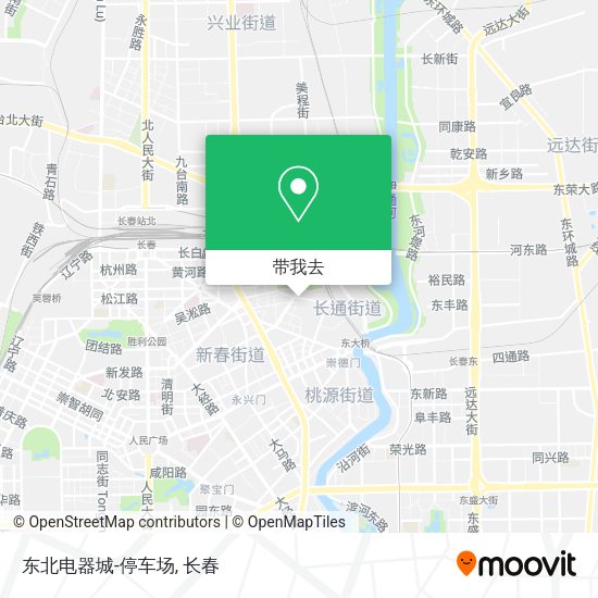 东北电器城-停车场地图