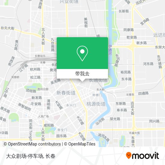 大众剧场-停车场地图