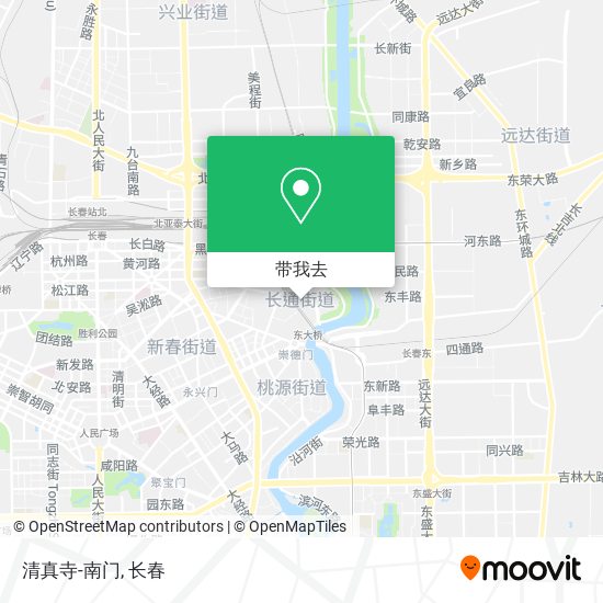 清真寺-南门地图