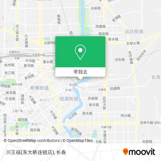 川王福(东大桥连锁店)地图