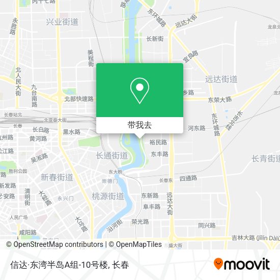 信达·东湾半岛A组-10号楼地图