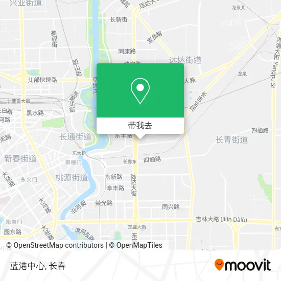 蓝港中心地图