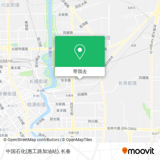 中国石化(惠工路加油站)地图