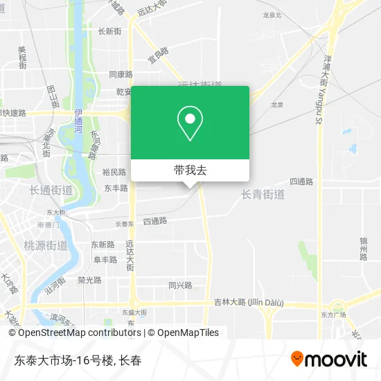东泰大市场-16号楼地图