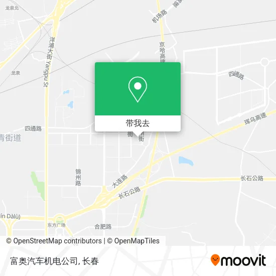 富奥汽车机电公司地图