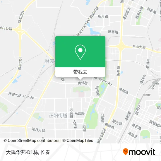大禹华邦-D1栋地图
