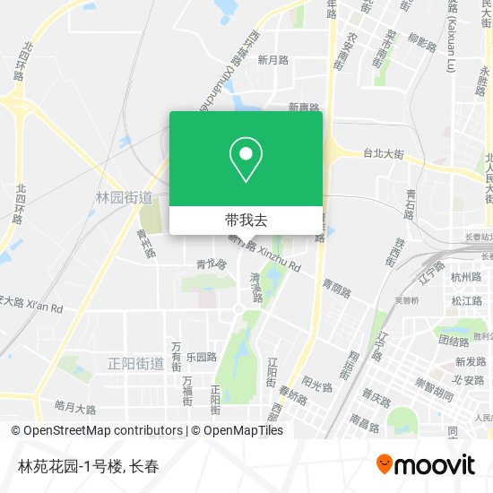 林苑花园-1号楼地图