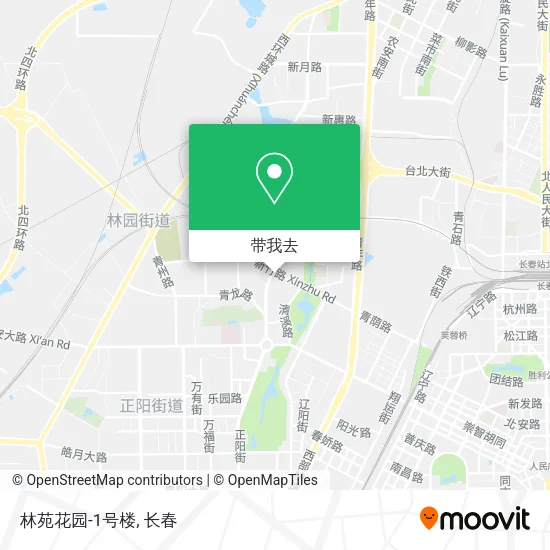 林苑花园-1号楼地图