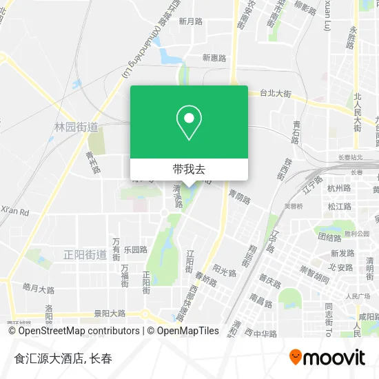 食汇源大酒店地图