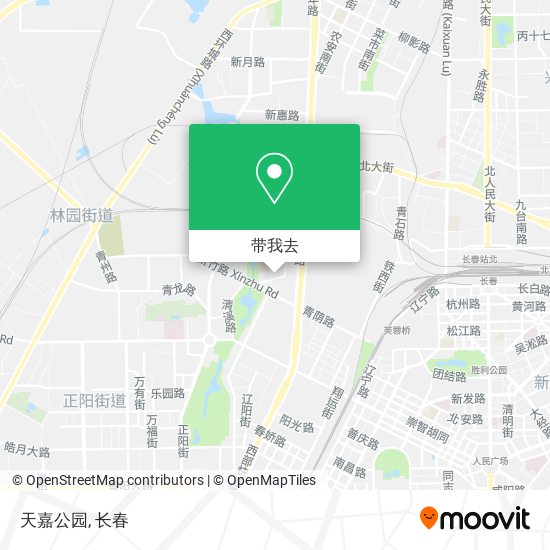 天嘉公园地图