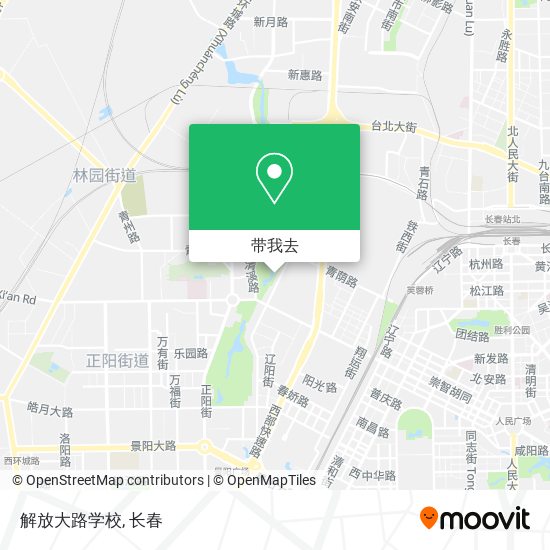解放大路学校地图